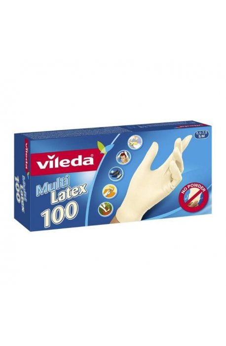 mănuși - Mănuși Vileda Multi Latex 100 buc. 146087 - 