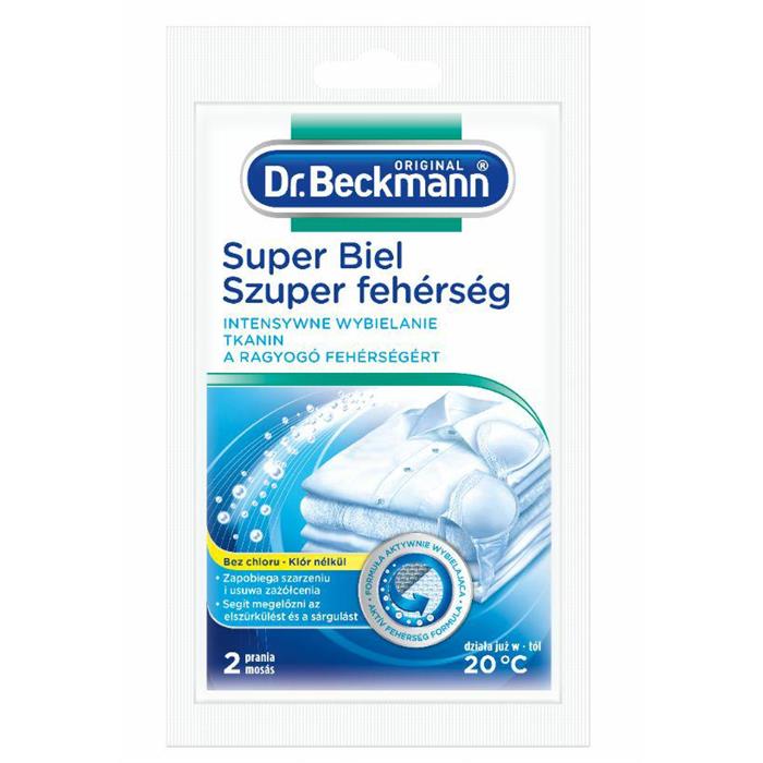 sare - Dr. Beckmann Spălare sare Super Biel 80g - 