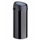 Containere pentru segregarea deșeurilor - Coșul de gunoi Soft Touch 60l din oțel Meliconi negru - 