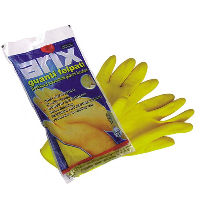 mănuși - Mănuși din latex flocate Arix M T226 - 
