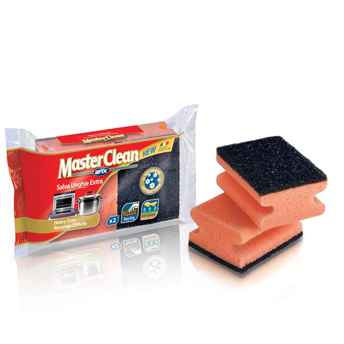 Perii, curățători, articole de bucătărie - Mase Arix Master Clean Heart Dirt Mop 2 buc T112480 - 