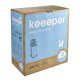 Containere pentru segregarea deșeurilor - Stand Keeeper pentru saci de gunoi 1159 gri deschis - 