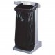 Containere pentru segregarea deșeurilor - Stand Keeeper pentru saci de gunoi 1159 gri deschis - 