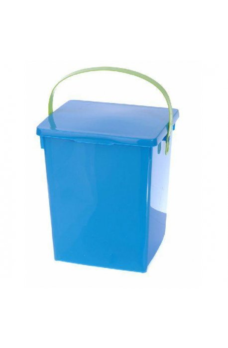 Recipiente de pulbere - Container de praf Albastru Verde alb lucios - 