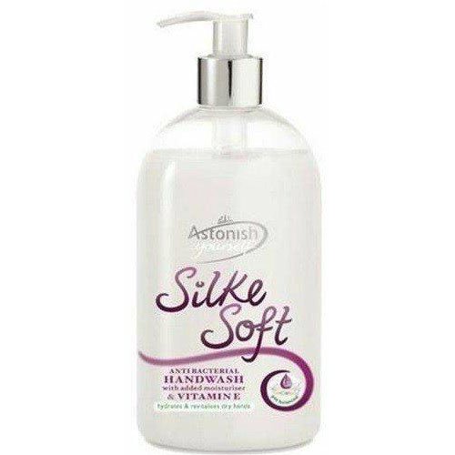 Sapun cu lichid antibacterian uluitor Silke Soft 500ml
