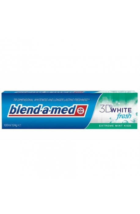 pastă de dinți - Pasta de dinti Blend-a-med 100ml 3D White Fresh Extreme Mint Kiss - 