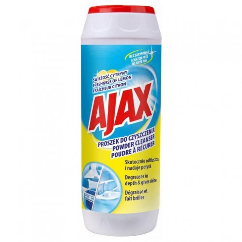Ajax Lemon Scouring Powder 450g