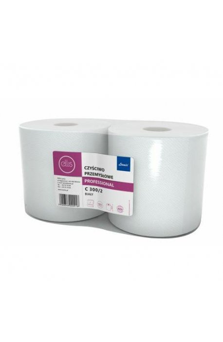 Șervețele, hârtii, tampoane - Lamix Industrial Cleaner C300 / 2 Alb 100% celuloză - 