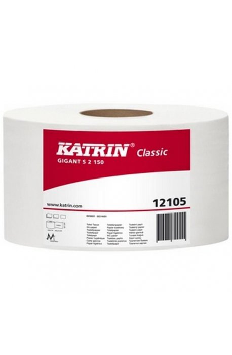 Hârtie igienică - Hârtie igienică Katrin Giant S2 130 121050 Alb - 