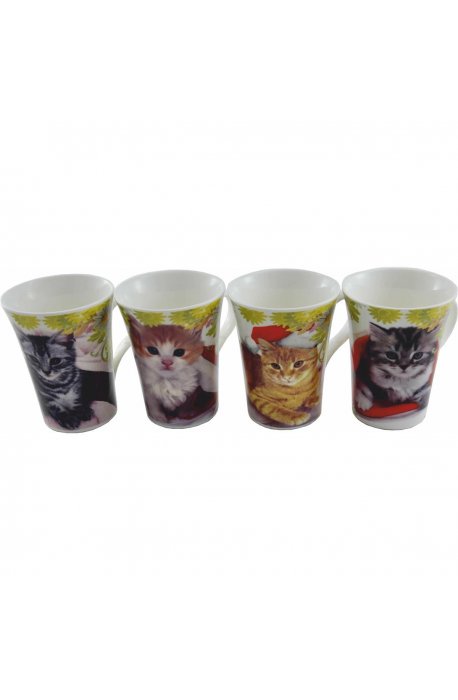 cupe - Elh Ceramic Mug Animale Pisici 260 EH290 - 