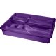 Sertare pentru sertare - Plast Team Double Row Insert Drawer 1392 Purple - 