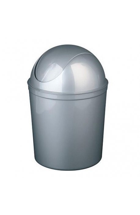 Containere pentru segregarea deșeurilor - Coș de echipă Plast 5l Swing Casa 1345 argint - 