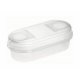 Containere alimentare - Plast Team Container With Dispenser 0,5l 1124 White - 