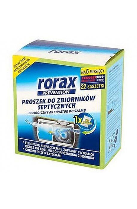 Descărcător, mai curat, pentru rezervoarele septice - Rorax Activator Pentru Cesspools 22x15gFrosch - 