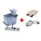 Seturi de curățare - Vileda Kit de pornire cu ultrasunete 15l + 1 Microlit + 1 cartuș Trio - 