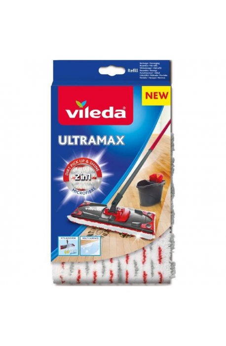 Cartușe pentru stocuri de mop - Vileda Ultramax Wkład Na Mokro 155747  - 
