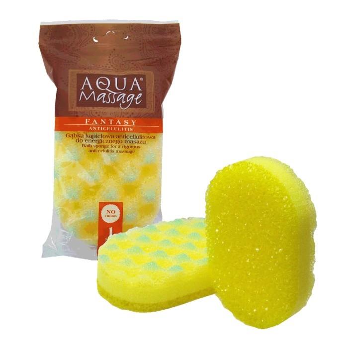 Bureți, covoare, pungi de baie - Arix Fantasy Bath Sponge Anticelulita W13121105 Mix Color - 