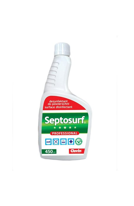 Lichide antibacteriene și dezinfectante - Septosurf 450ml Dezinfectant Clovin - 