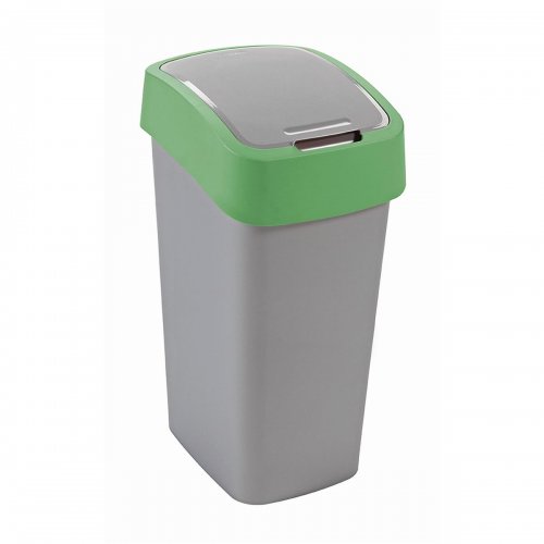 Curver Hheded Trash Can Pacific Flip 50l Green 195022