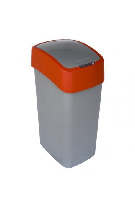 Coșuri înclinate - Curver Hheded Trash Can Pacific Flip 50l Red 195024 - 