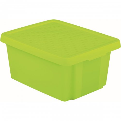 Curver Essentials Container 16l cu acoperire verde 225386