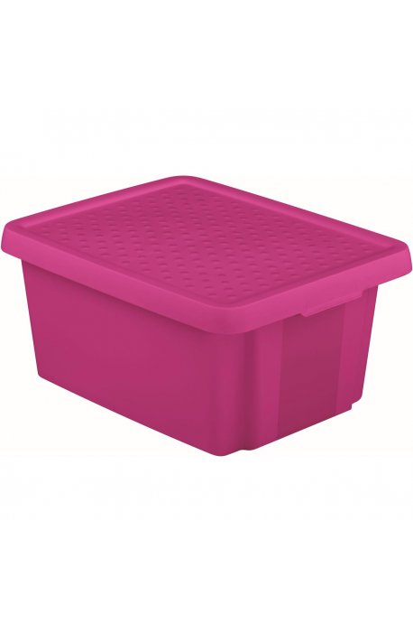 Containere universale - Curver Essentials Container 16l cu capac roz 225368 - 