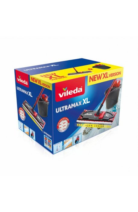 Seturi de curățare - Ultramax Box XL Mop+Wiadro 160932 Zestaw W Kartonie Vileda - 