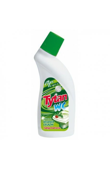 Toalete sau băi lichide, coșuri de parfumuri - Płyn do czyszczenia Wc 500ml Zielony Tytan - 