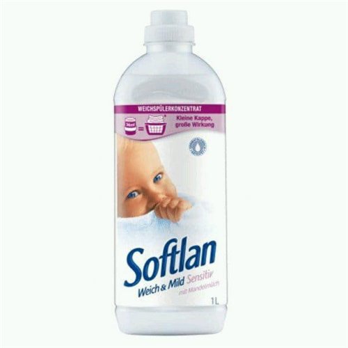 Spălați ajutorul pentru pielea sensibilă Alb alb 1l Softlan