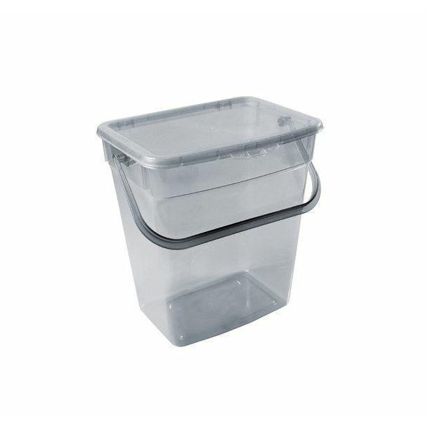 Containere universale - Pojemnik do przechowywania proszku do prania 6l transparentno szary 5058 Plast Team - 