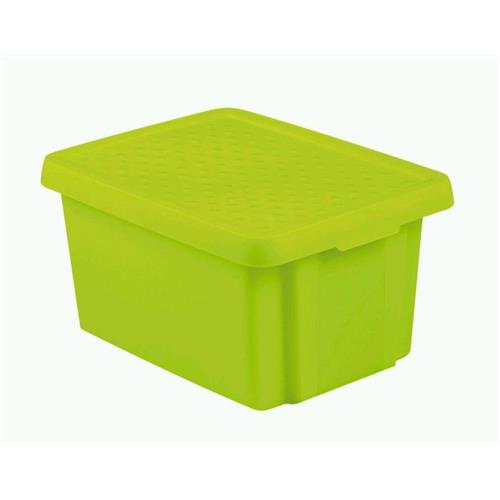 Curver Container Verde cu capac 26L Essentials 225449