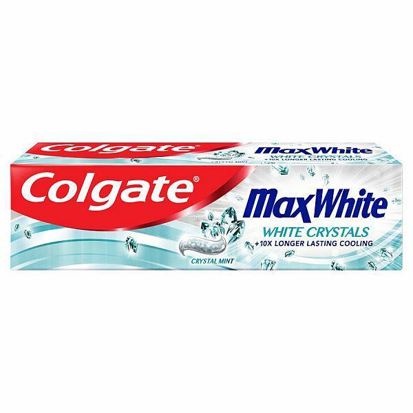 pastă de dinți - Colgate Pasta Do Zębów Max White Crystals 100ml - 