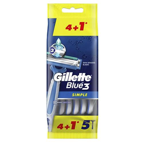 Gillette Blue3 Simple Aparate de ras 5buc
