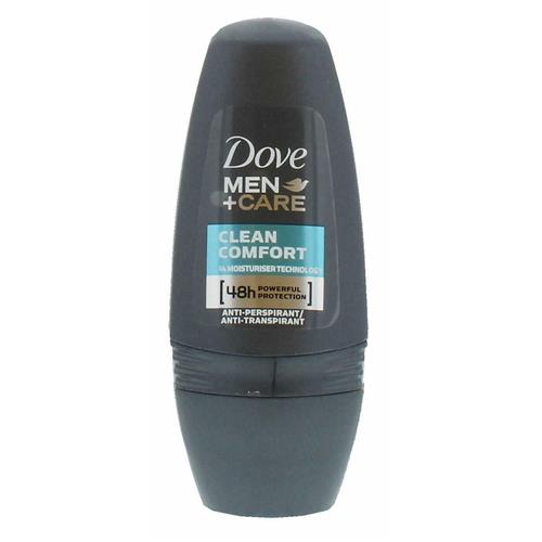 Dove Clean Comfort Men Roll- on Minge antiperspirantă 50ml