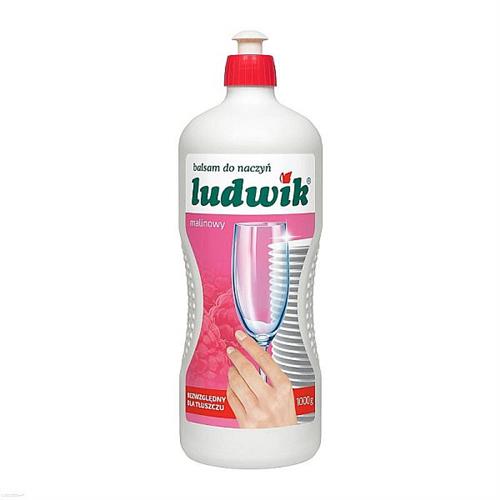 Ludwik Lichid de spălat vase cu miros de zmeură 1,5 kg