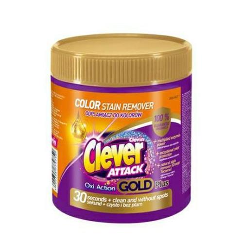 Clever Attack Gold Plus Odplamiacz Do Koloru 730g Clovin..