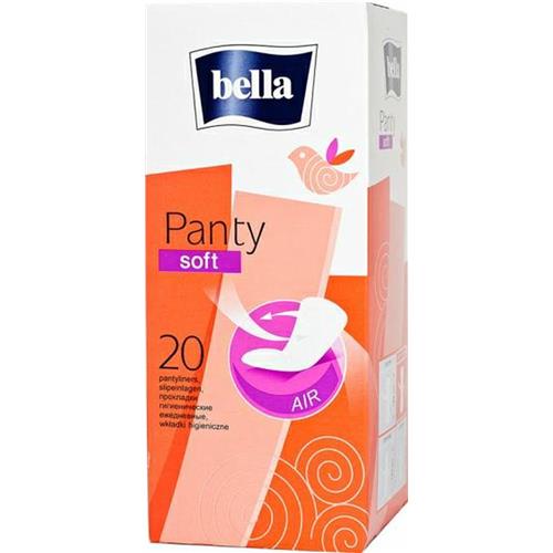 Wkładki Bella Panty Soft 20szt Pomarańczowe..